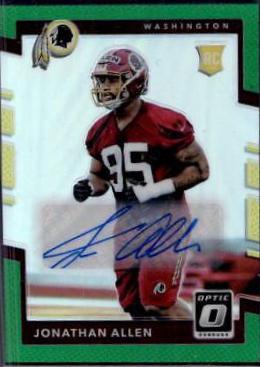 Jonathan Allen [Autograph Green] #138