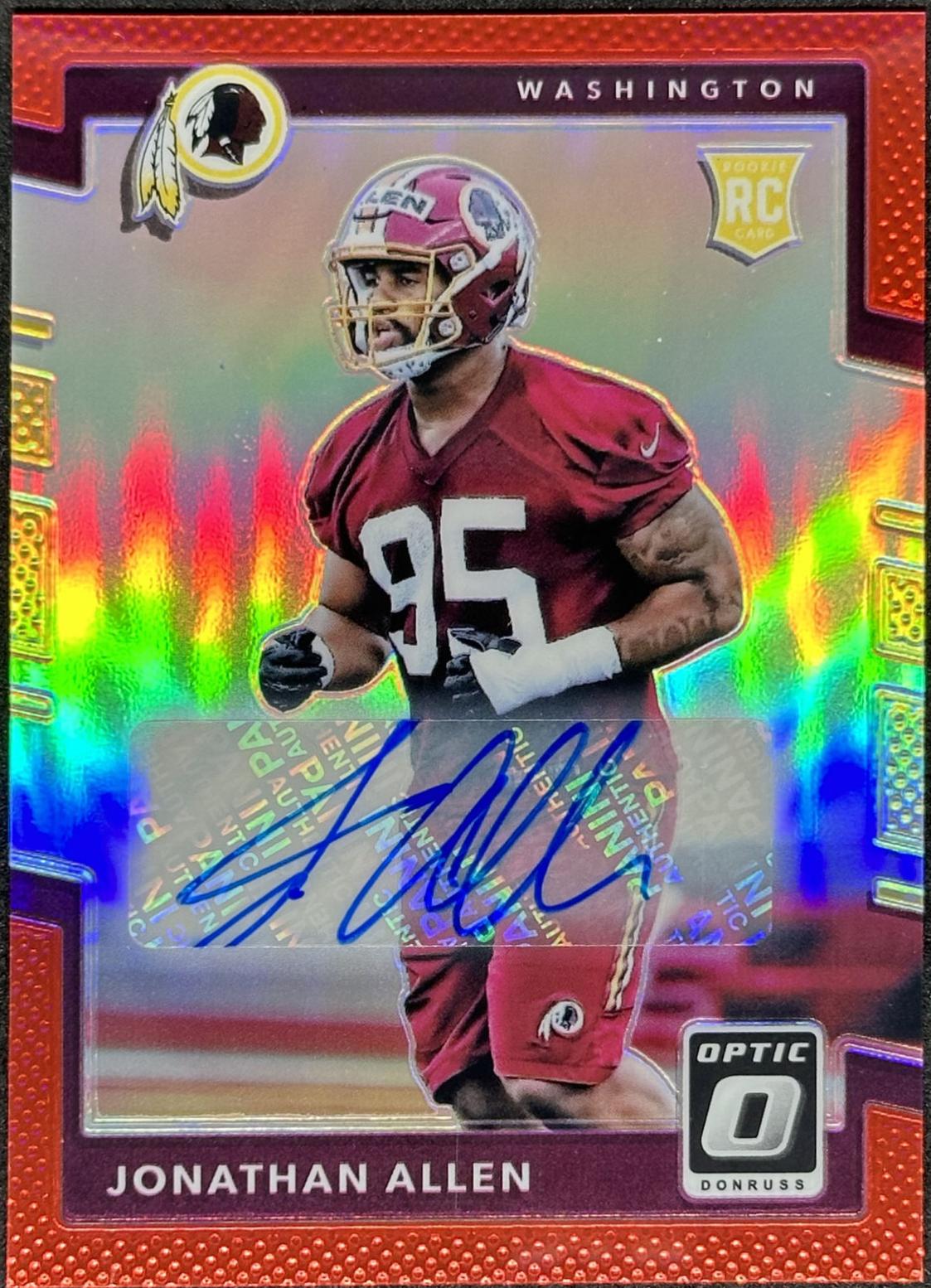 Jonathan Allen [Autograph Red] #138
