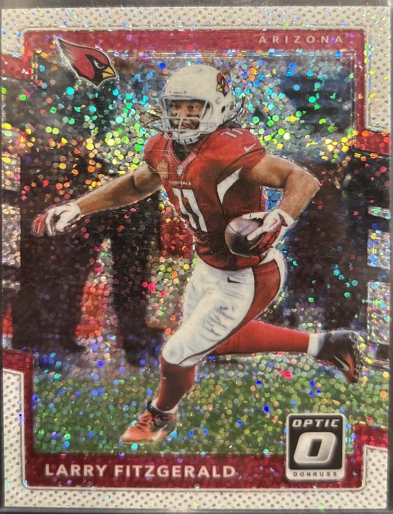 Larry Fitzgerald [White Sparkle] #59