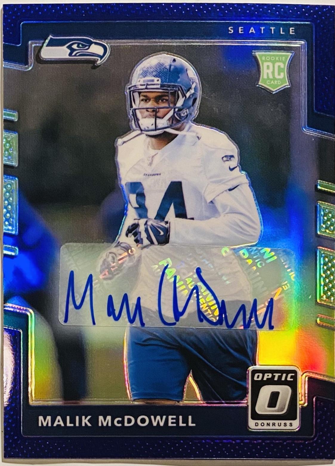 Malik McDowell [Autograph Purple] #139