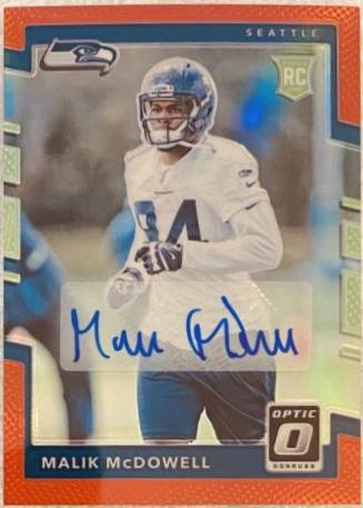 Malik McDowell [Autograph Red] #139