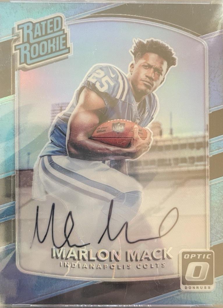 Marlon Mack [Autograph Black] #152