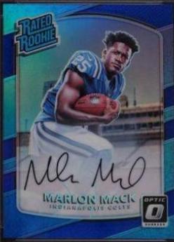 Marlon Mack [Autograph Blue] #152