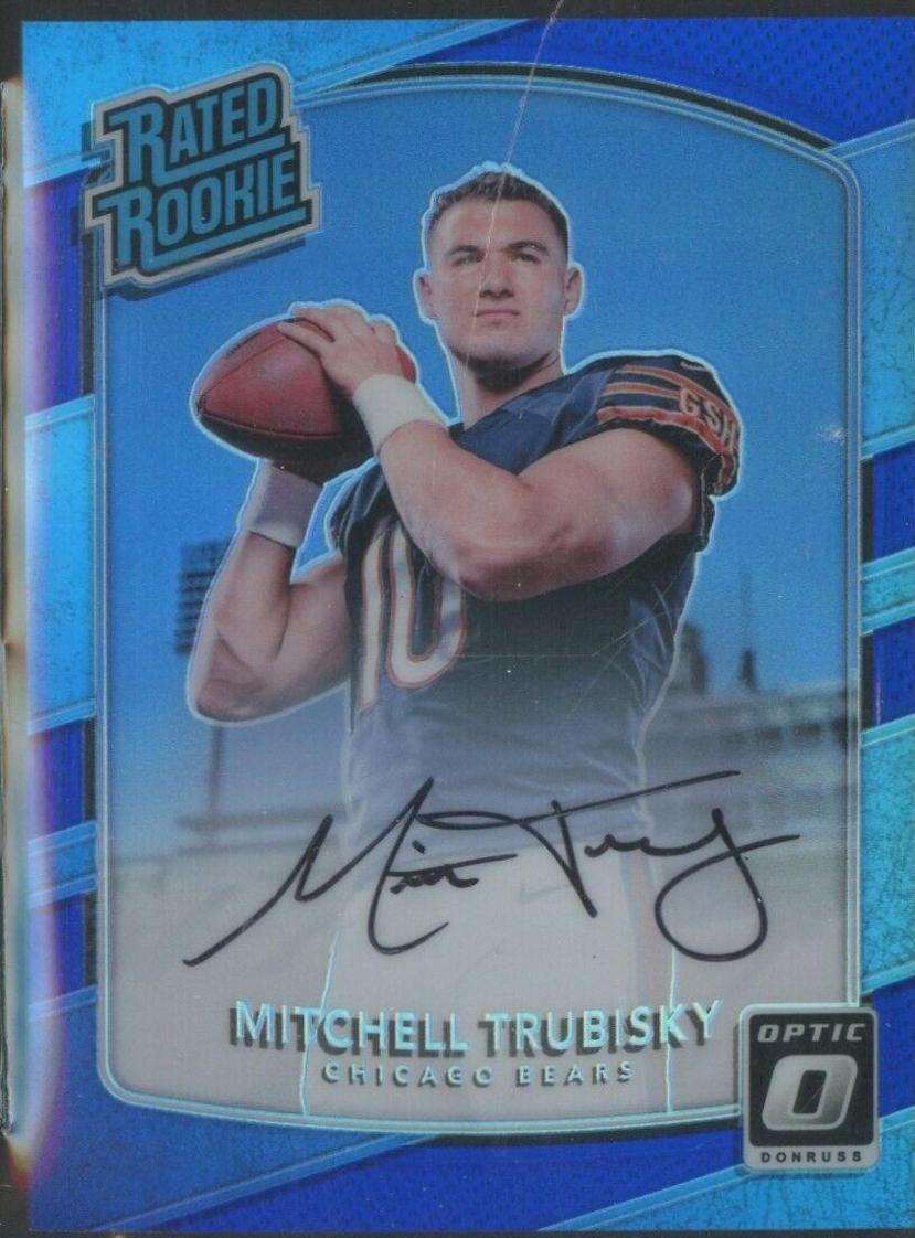 Mitchell Trubisky [Autograph Blue] #178