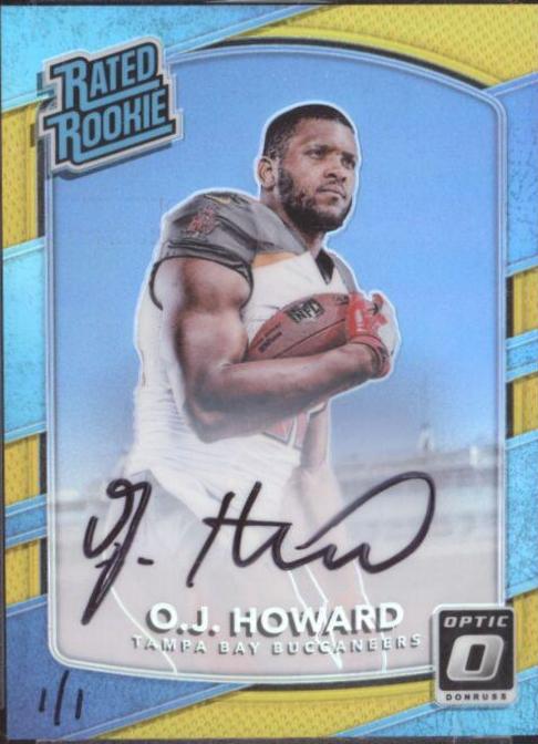 O.J. Howard [Autograph Gold] #192