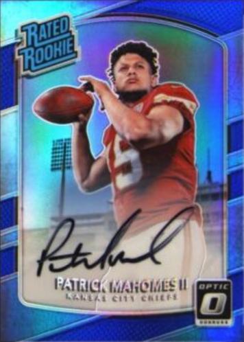 Patrick Mahomes II [Autograph Blue] #177