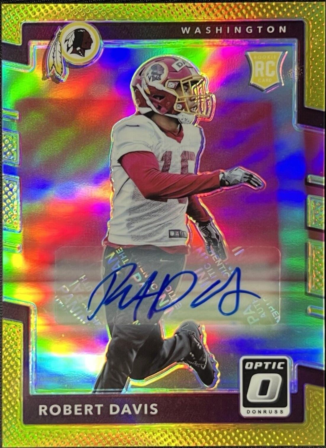 Robert Davis [Autograph Gold] #117