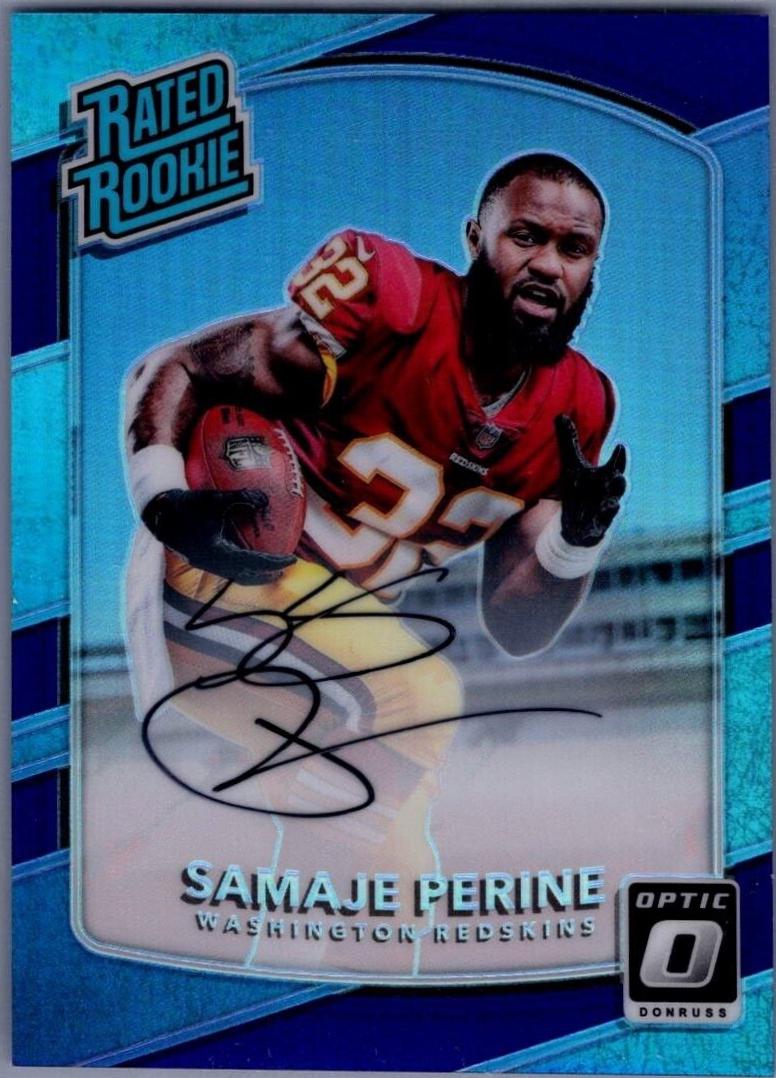 Samaje Perine [Autograph Purple] #156