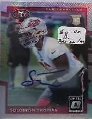 Solomon Thomas [Autograph Holo] #116
