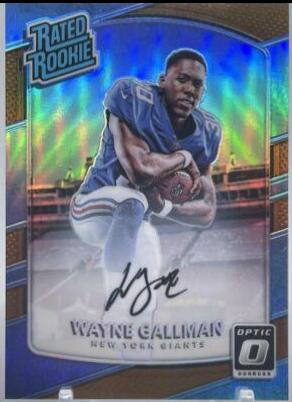 Wayne Gallman [Autograph Holo] #188