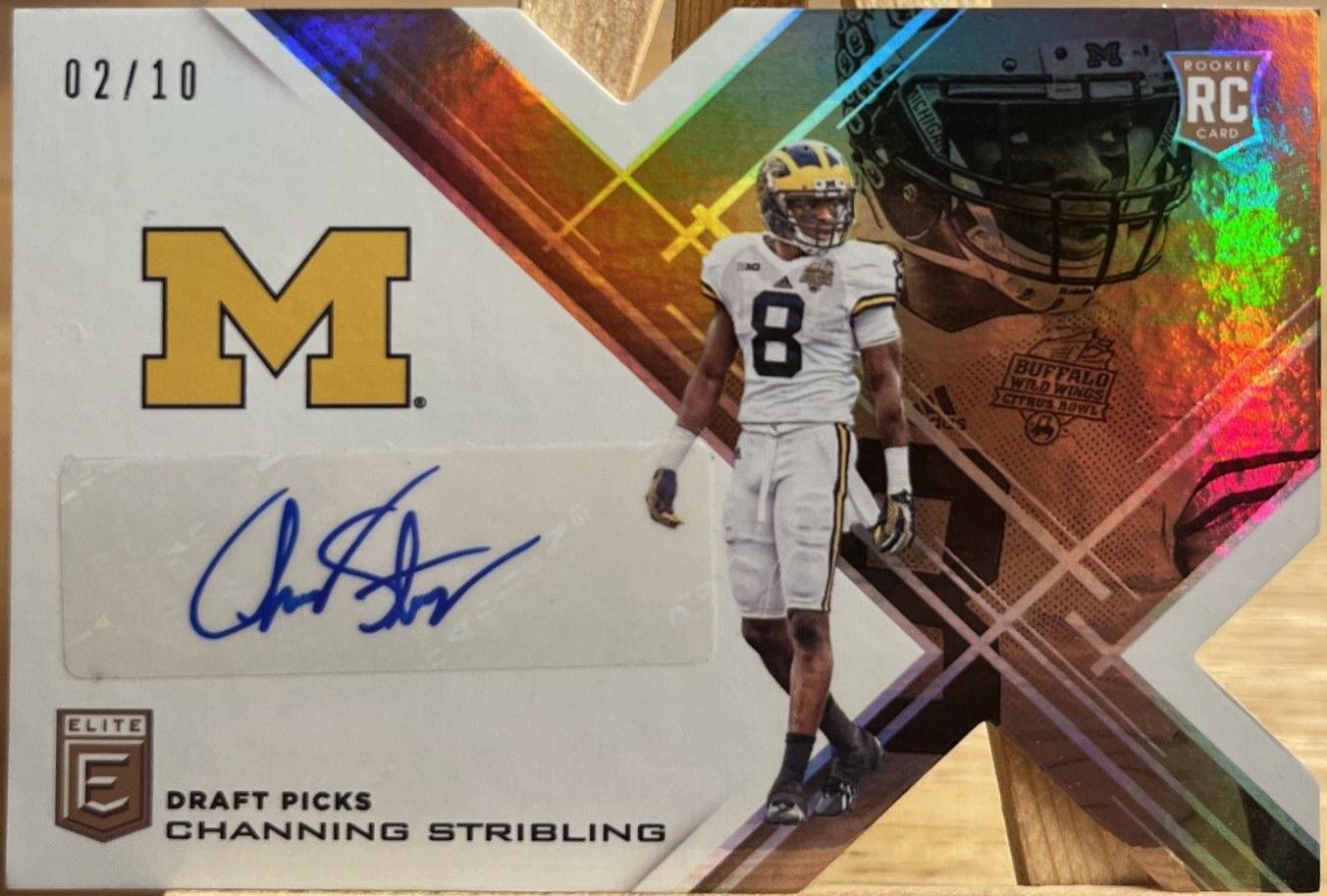 Channing Stribling [Autographs Gold Die Cut] #266