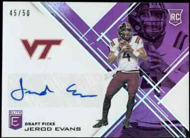 Jerod Evans [Autographs Purple] #144