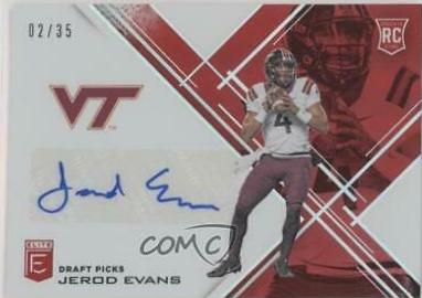 Jerod Evans [Autographs Red] #144