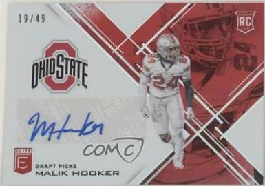 Malik Hooker [Autographs Red] #134
