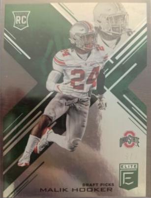 Malik Hooker [Emerald Die Cut] #134