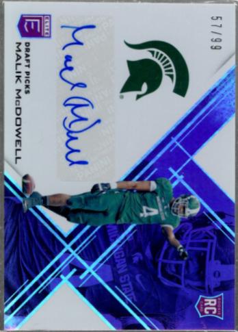 Malik McDowell [Autographs Purple] #103