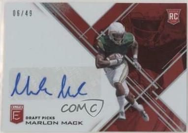 Marlon Mack [Autographs Red] #191