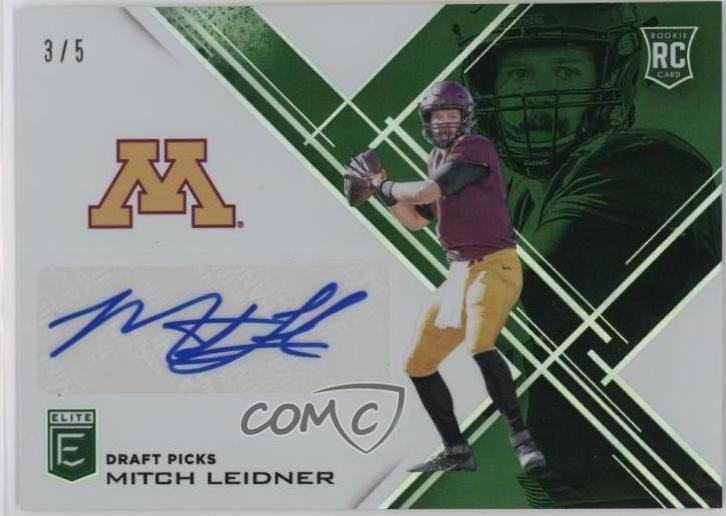 Mitch Leidner [Autographs Emerald] #152