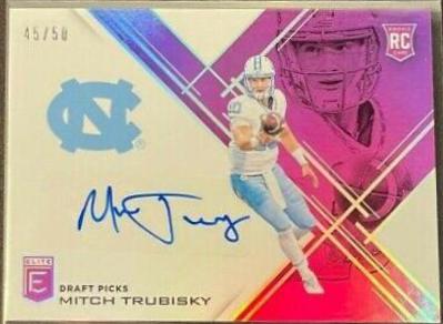 Mitchell Trubisky [Autographs Purple] #112