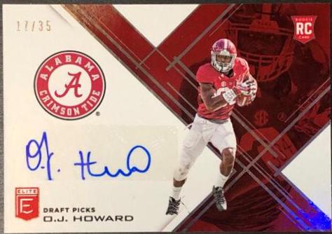 O.J. Howard [Autographs Red] #119