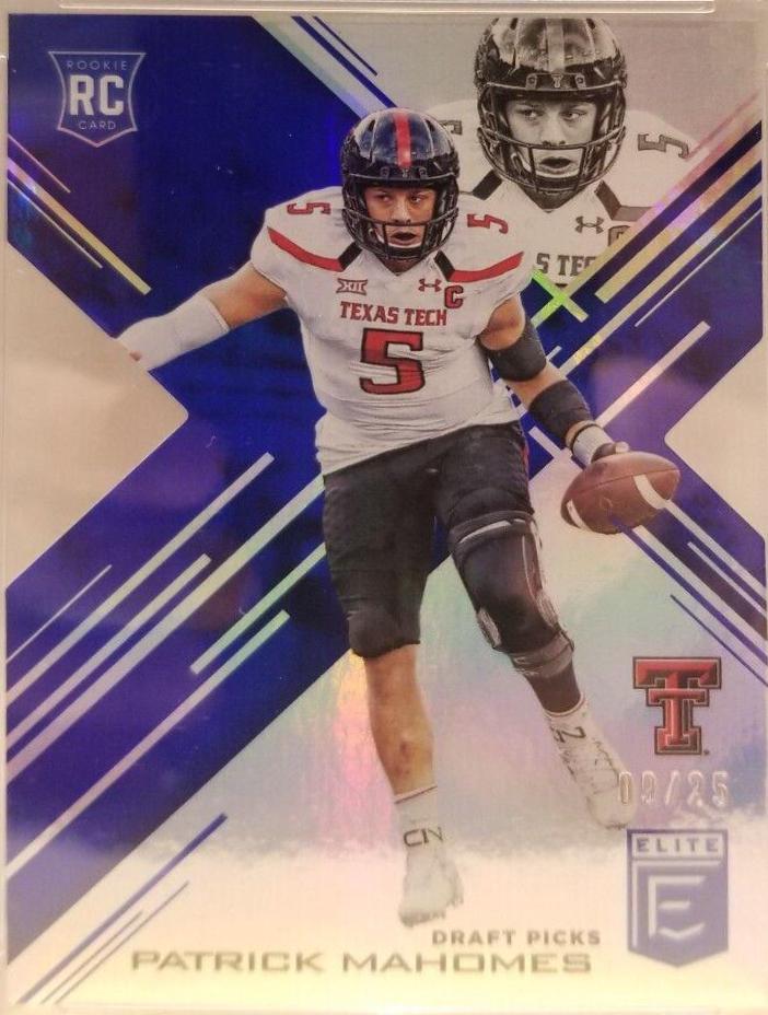 Patrick Mahomes II [Blue Die Cut] #145