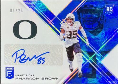 Pharaoh Brown [Autographs Blue] #188