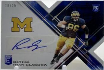 Ryan Glasgow [Autographs Blue Die Cut] #221
