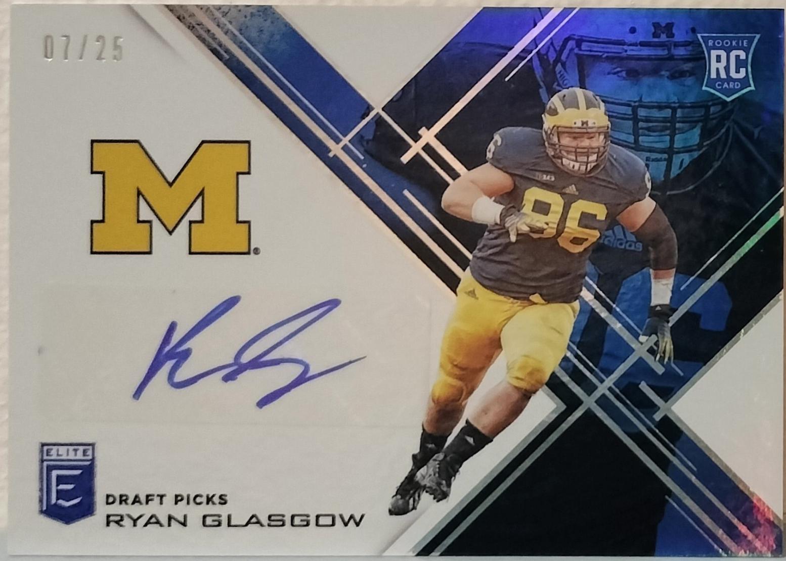 Ryan Glasgow [Autographs Blue] #221