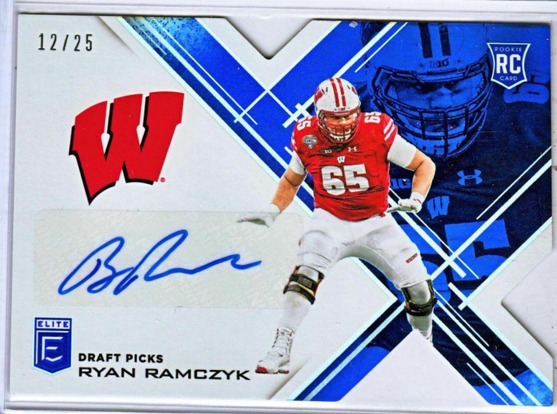 Ryan Ramczyk [Autographs Blue Die Cut] #273