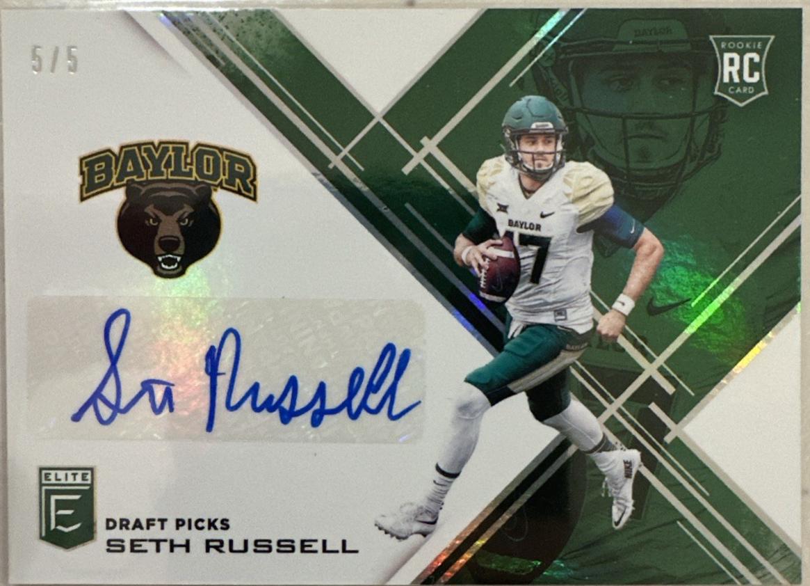 Seth Russell [Autographs Emerald] #181