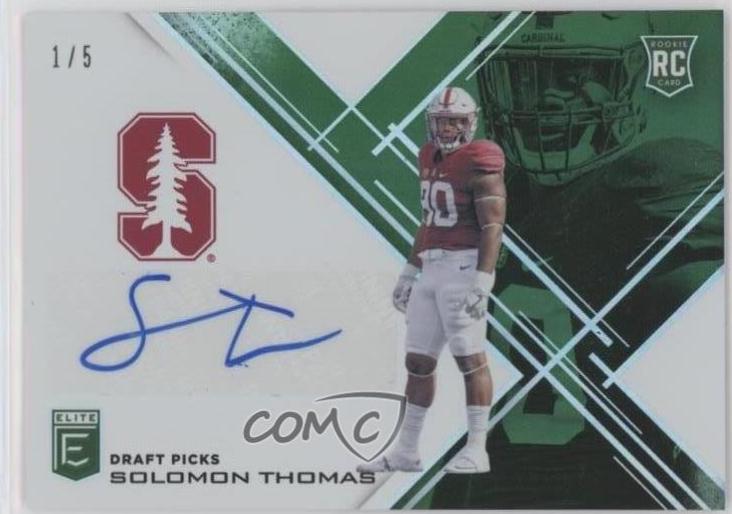 Solomon Thomas [Autographs Emerald] #126