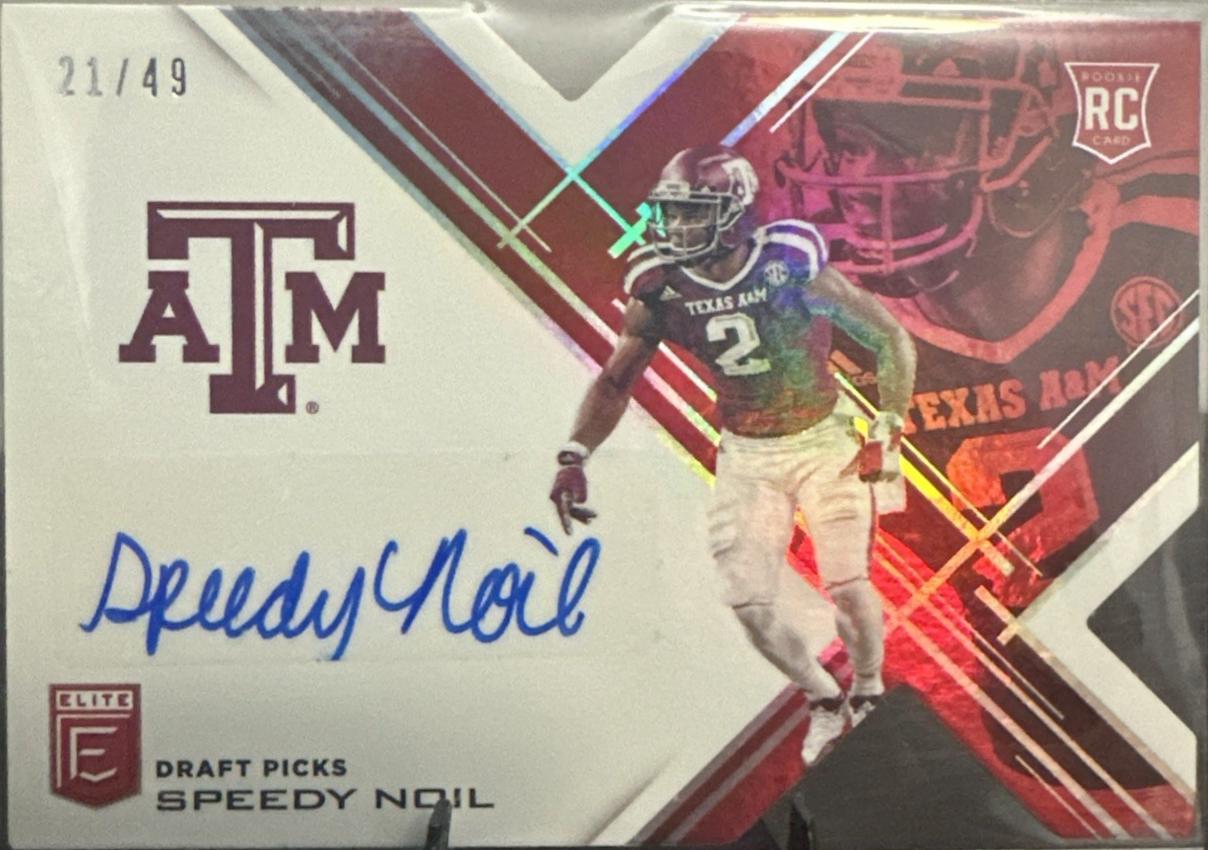 Speedy Noil [Autographs Red] #195