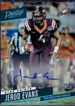 Jerod Evans [Signature Platinum Xtra Points] #250