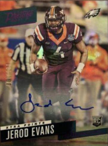 Jerod Evans [Signature Purple Xtra Points] #250