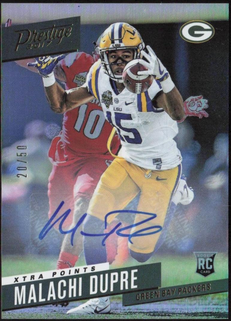 Malachi Dupre [Signature Gold Xtra Points] #210
