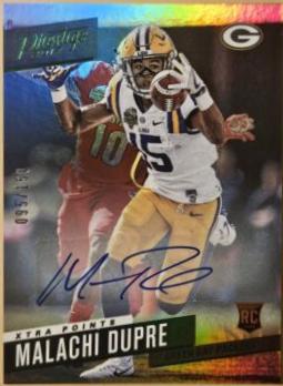 Malachi Dupre [Signature Green Xtra Points] #210