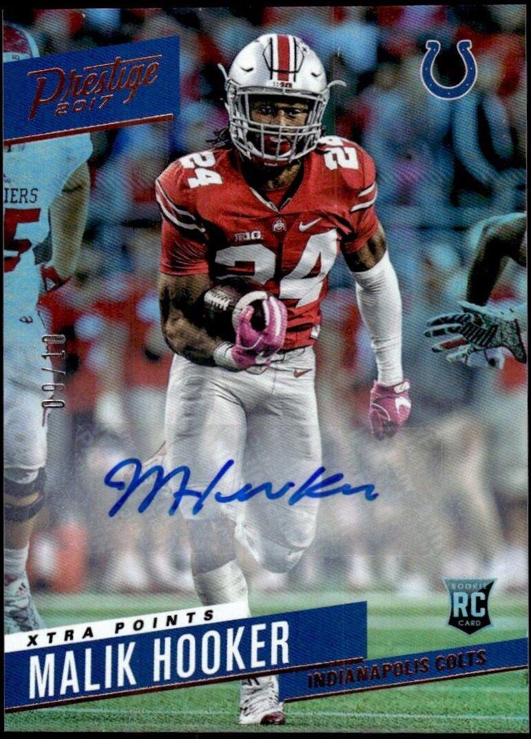 Malik Hooker [Signature Bronze Xtra Points] #284