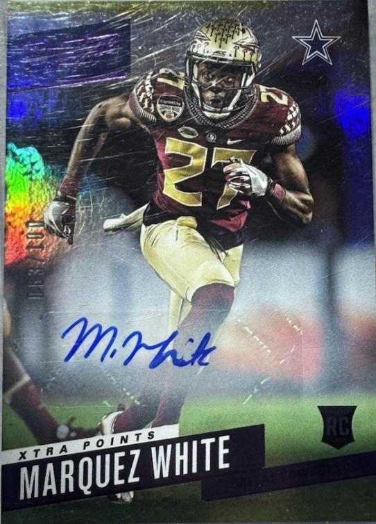 Marquez White [Signature Purple Xtra Points] #276