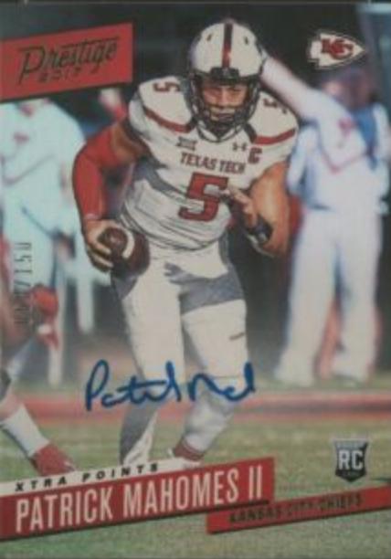 Patrick Mahomes II [Signature Green Xtra Points] #232