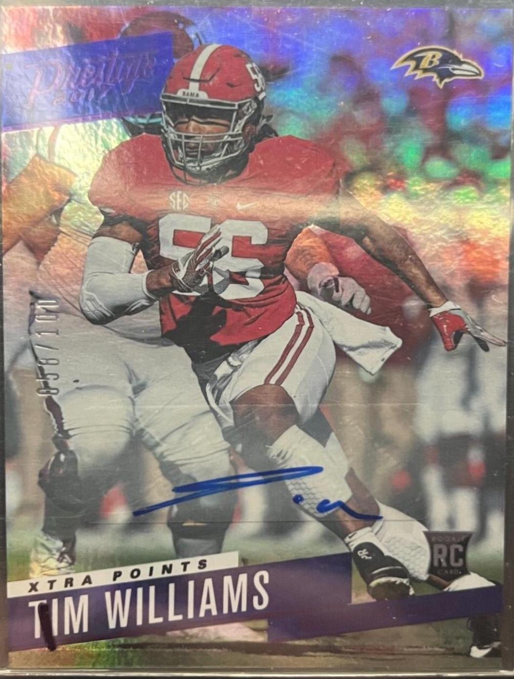 Tim Williams [Signature Green Xtra Points] #257