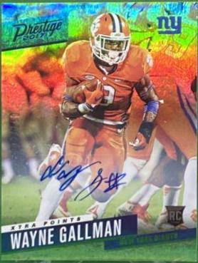Wayne Gallman [Signature Green Xtra Points] #269