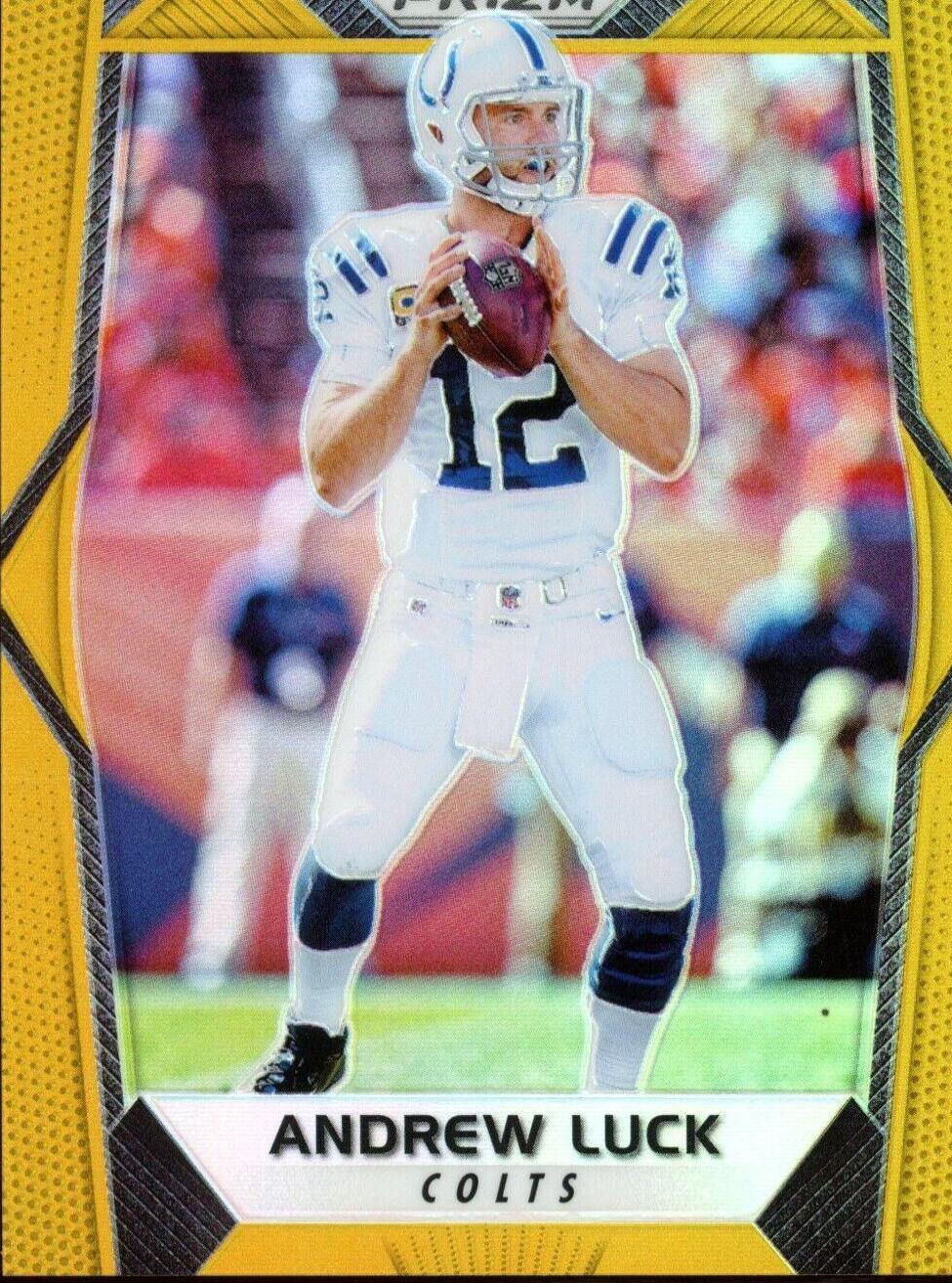 Andrew Luck [Gold Prizm] #109