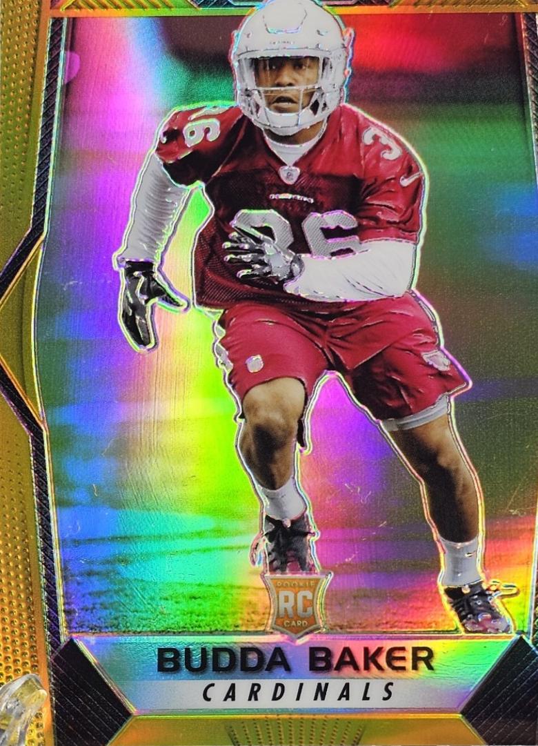 Budda Baker [Gold Prizm] #256