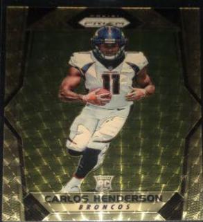 Carlos Henderson [Gold Vinyl Prizm] #233