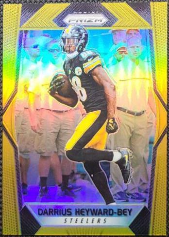 Darrius Heyward Bey [Gold Prizm] #107