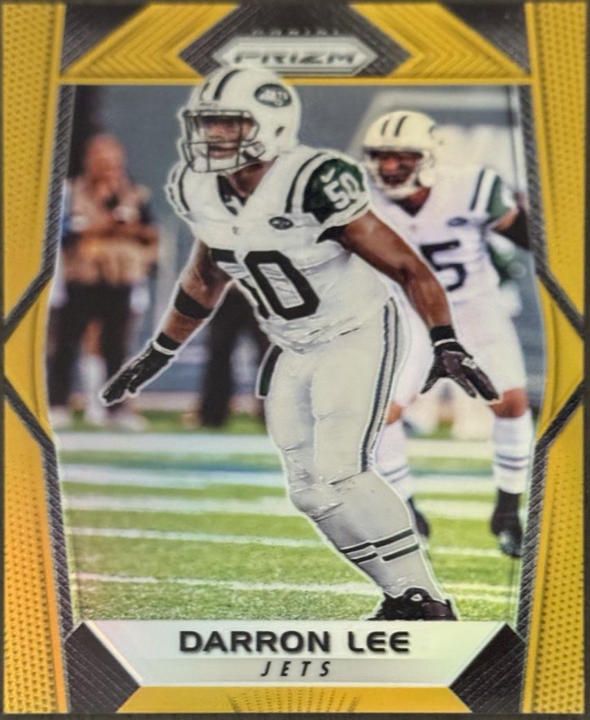 Darron Lee [Gold Prizm] #163