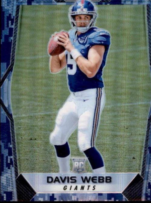 Davis Webb [Camo Prizm] #263