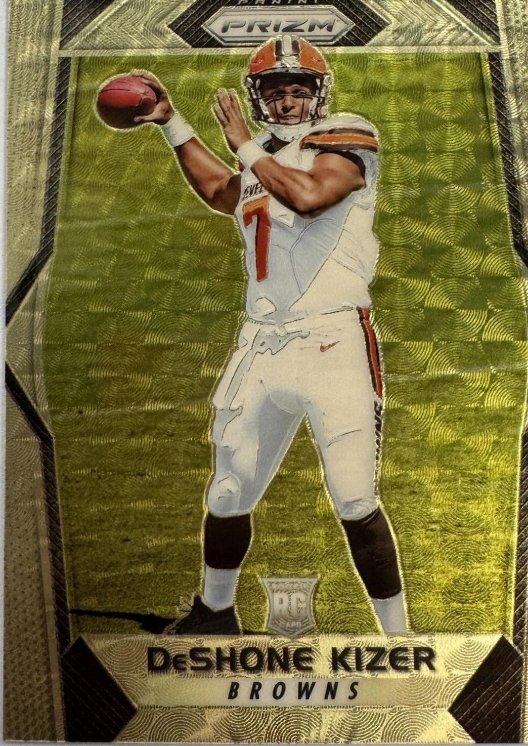 DeShone Kizer [Gold Vinyl Prizm] #271