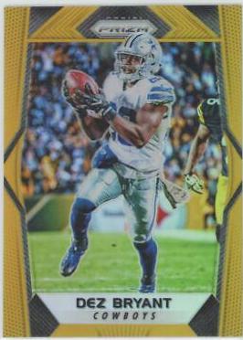 Dez Bryant [Gold Prizm] #135