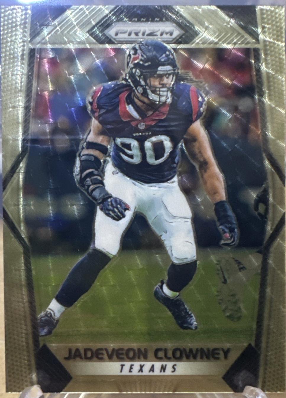 Jadeveon Clowney [Gold Vinyl Prizm] #49